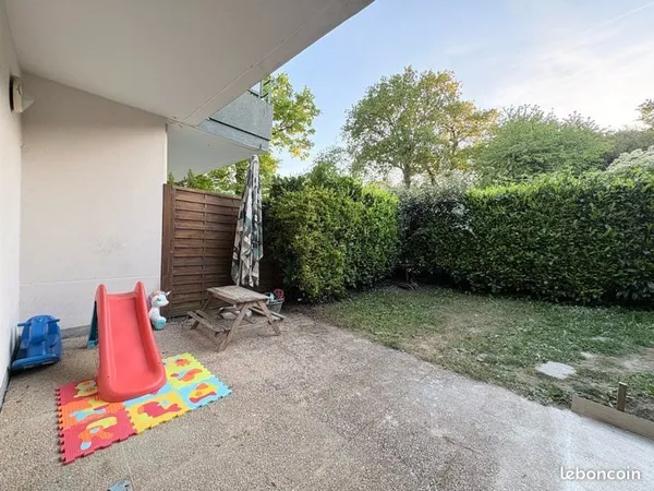 Appartement 3 pièces avec jardin