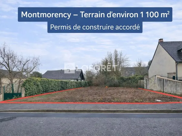 Terrain 1102 m²