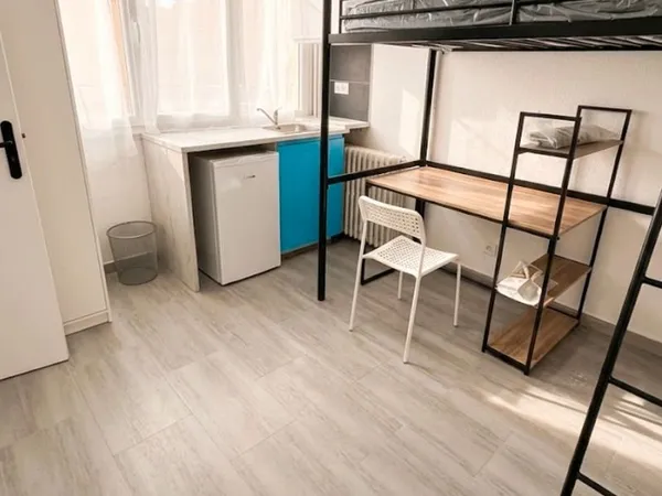 Studio individuel meublé neuf ivry-sur-seine 670 tout compris