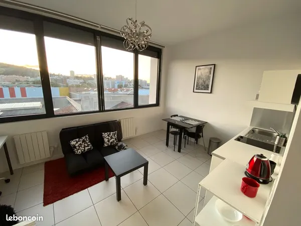 Studio meublé quartier Zenith