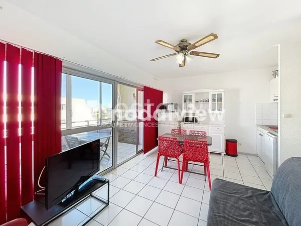 LE BARCARES - A Vendre Appartement T2 meublé avec terrasse