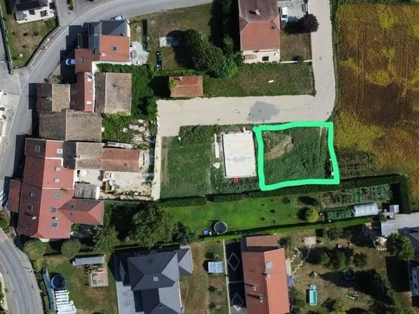 Terrain constructible 376 m²