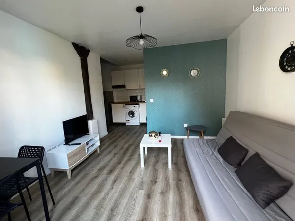 T1 meublé - Dreux centre - 31 m² - Entre gare et centre-ville
