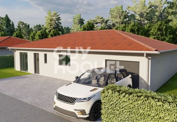 A VENDRE EN VEFA : Maison de plain-pied 109 m² avec garage et jardin