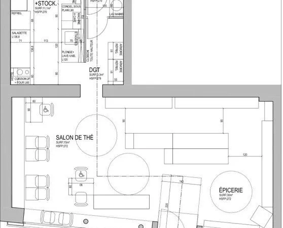 Charenton - Fonds de commerce 260K CA - Concept hybride (épicerie / salon de thé / ateliers)