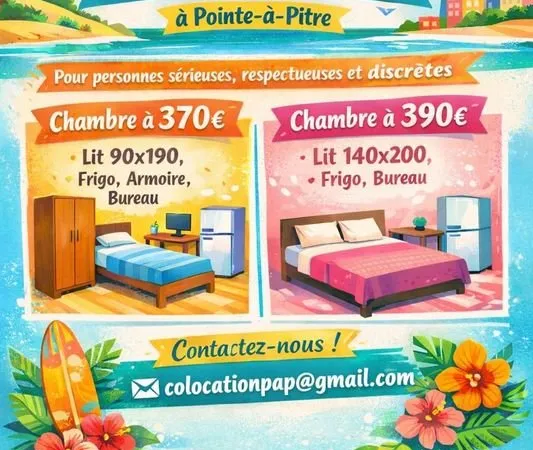 Colocation pointe-a-pitre