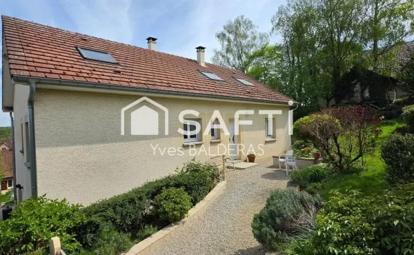 Maison en impasse avec jolie vue dégagée