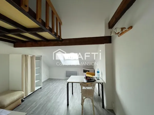 Grand studio à vendre à Reims quartier Clairmarais