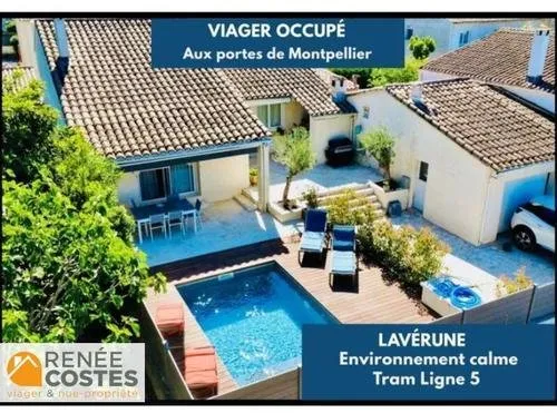 Viager occupé - F65-H73 ans - LAVERUNE (34880)