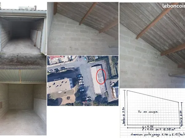 Garage fermé