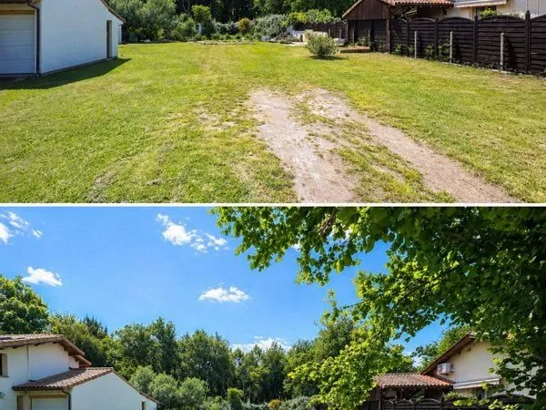 Terrain constructible viabilisé - hourtin bourg