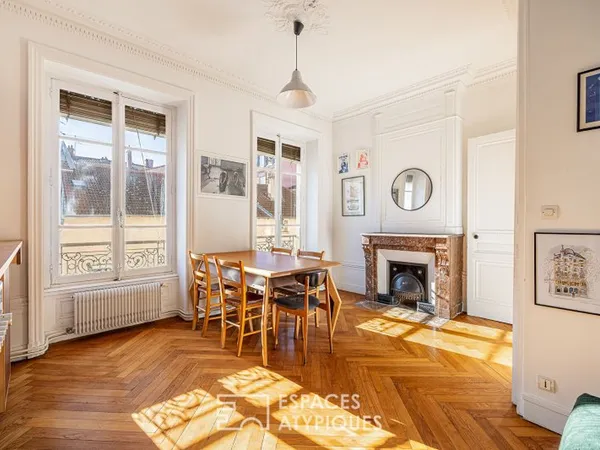 Bel appartement bourgeois en plein coeur de la Croix Rousse