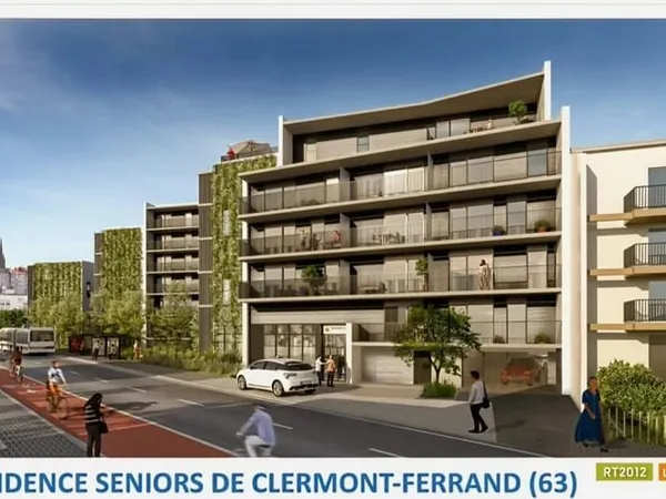 Beau T2 neuf en résidence seniors sécurisée à louer