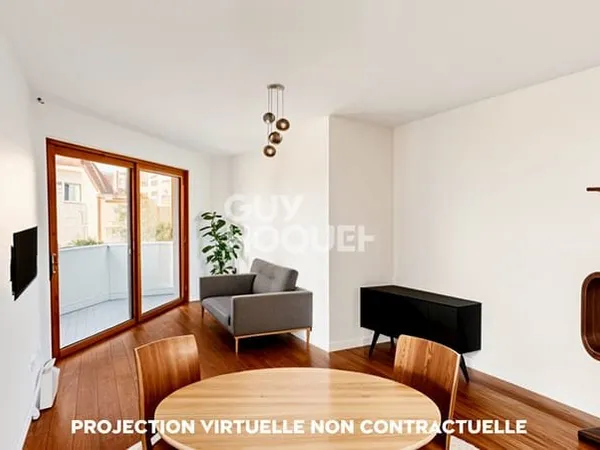 Appartement Annecy 48.18 m² PARMELAN - 22m² de balcon