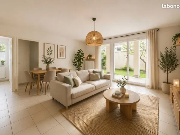 A vendre T3 de 67 m² - Loggia 20 m² + Jardin 40 m² - Ecoquartier Andromède 31700 Blagnac / Tram à 2 