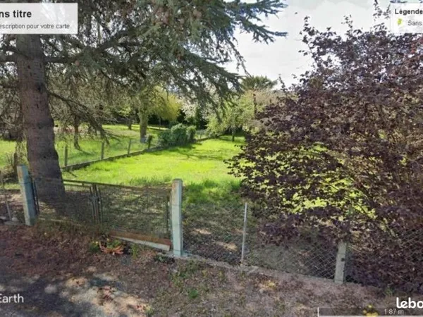 Terrain 800 m² Abrest
