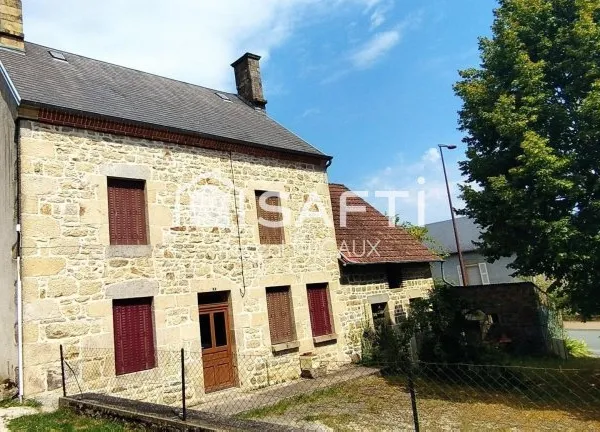 Maison de bourg avec terrain