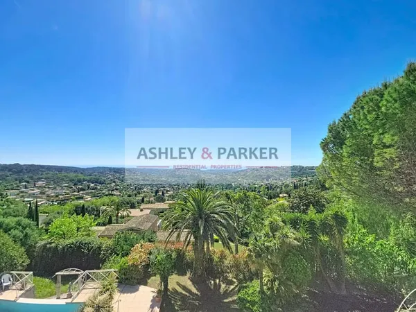 VENCE - 4P haut de villa lumineux avec vue mer