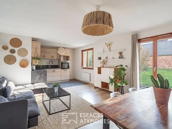 Appartement chaleureux en rez-de-jardin