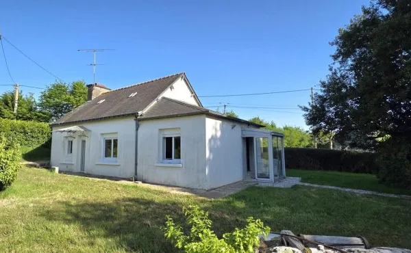 Vends maison de campagne - 53.5m² - 3 pièces, 1 chambre - Gueltas 56920