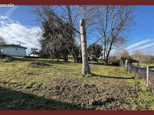Terrain 862 m² Langon