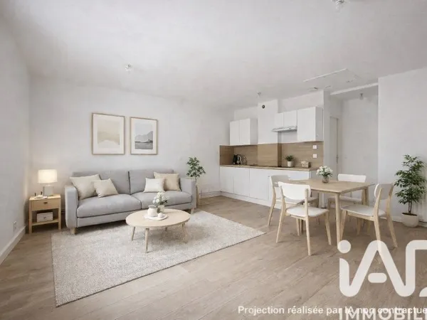 Appartement 2 pièces 49 m²