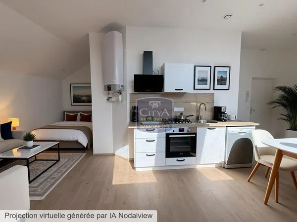 Studio 1 pièce 40 m²