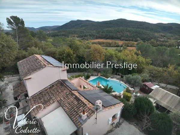 Vente Villa Néoules (83136) - 164 m² sur Parc de 4 500 m² - Piscine & Calme Absolu