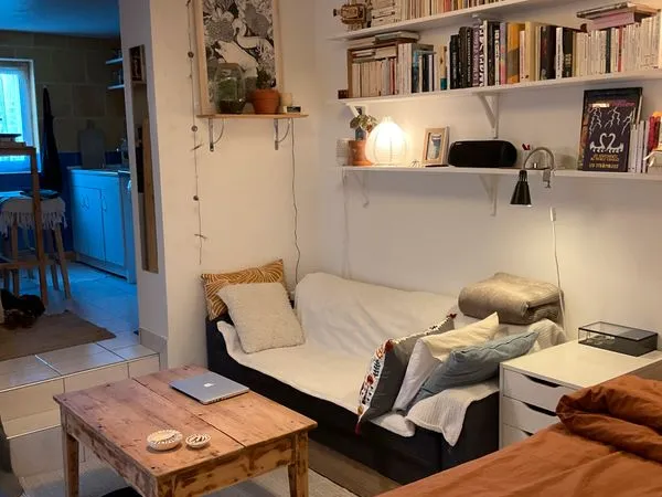 Rennes Sud Gare T1 455 E. CC 25 m2 Prox centre jardin Libre 1 juin