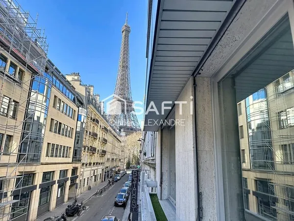 Appartement 2/3P - Champs de Mars, vue Tour Eiffel