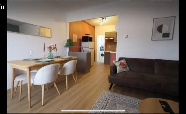 Colocation étudiante 2 chambres - Appartement rénové 61 m² - Centre Reims