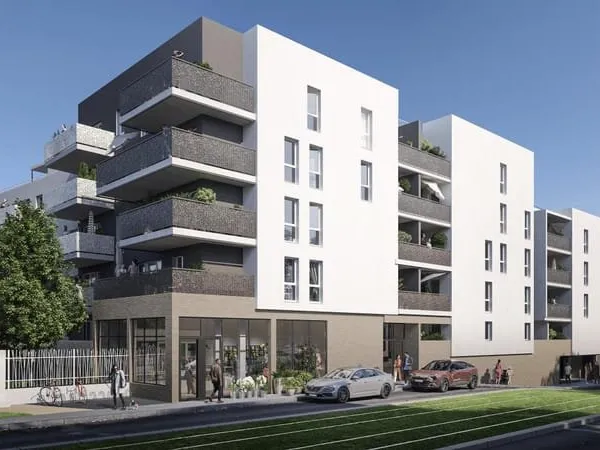 T3 neuf en R+4 - Résidence Triptyque - Montpellier