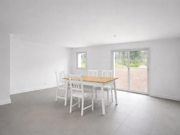 Maison neuve de 74,50 m², actuellement en fin de travaux