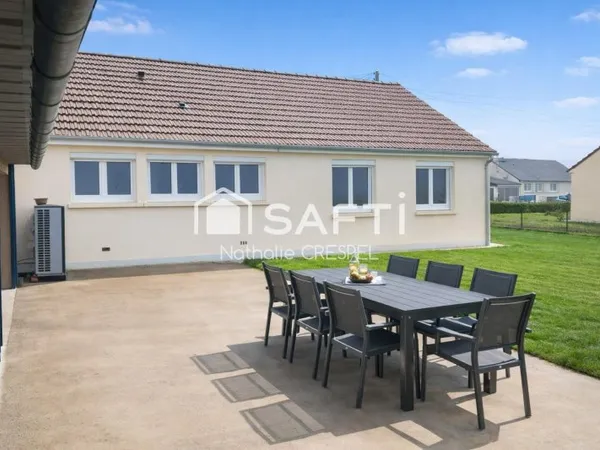 Maison de plain-pied rénovée sur Colombiers du Plessis - 103 m² - Jardin 583 m² - Aucun travaux à pr