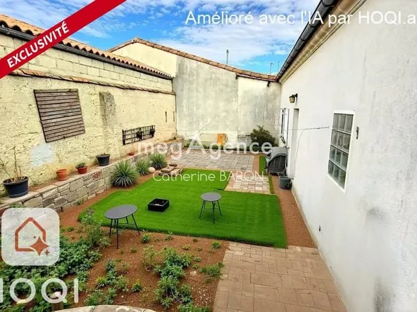Maison 92 m² avec extérieur - Aucun travaux - Cognac au calme