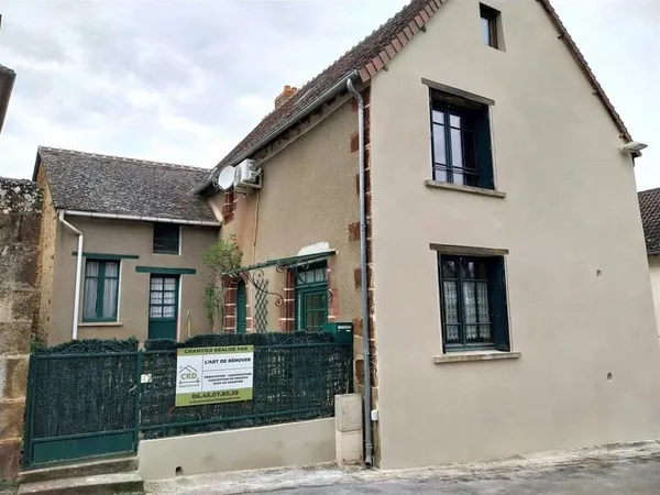 Maison avec garage à vendre à Chaillac, Indre 36