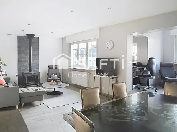 Maison individuelle de plain-pied avec sous-sol !