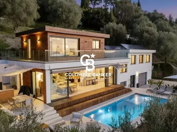 Propriété contemporaine d'exception - Vue mer panoramique - Domaine privé sécurisé - Nice