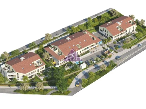 Programme neuf : T3 avec terrasse et double garage Bormes-