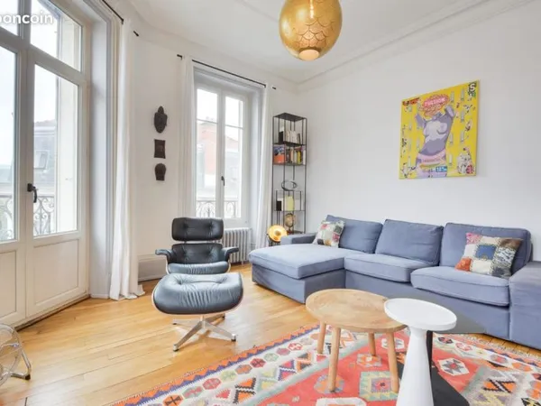 Appartement T4 100 m² lumineux - centre Nancy