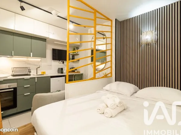 Studio 1 pièce 13 m²