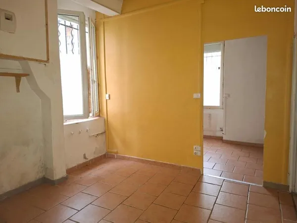 Appartement 2 pièces à rénover avec cave proche Lycée Daudet