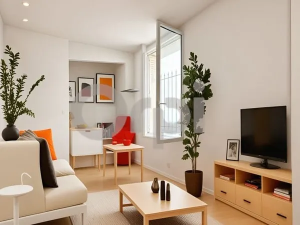 Studio 1 pièce 12 m²