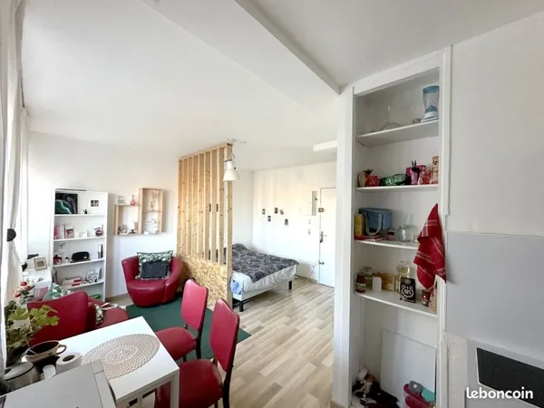 Joli studio pour etudiant meuble et equipe plein centre de mulhouse