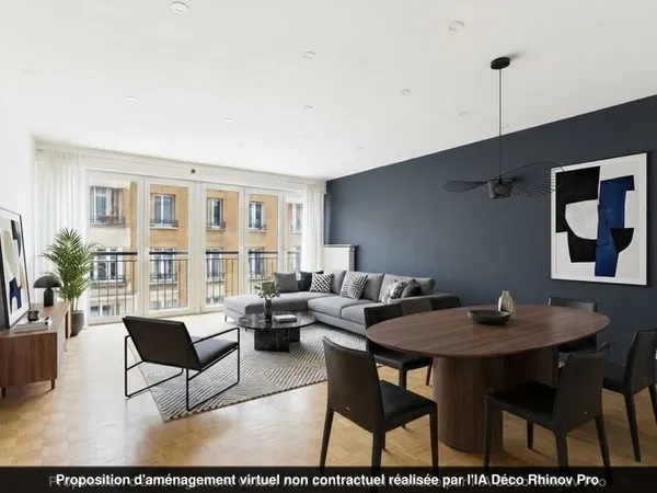 Quartier Pelleport - Paris 20ème - 4 pièces 99.27 m2