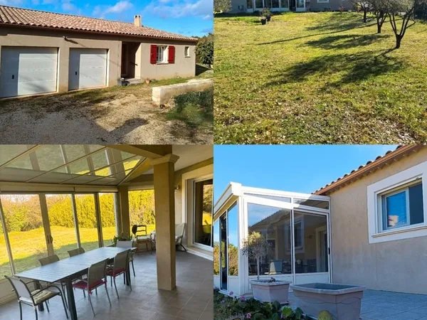Maison vénéjan plain pied 370 000