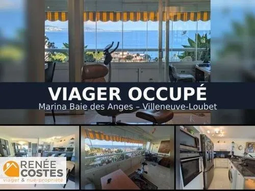 Viager occupé - H82 ans - VILLENEUVE LOUBET (06270)