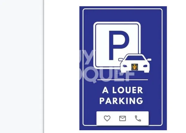 PLACE DE PARKING 10 m2