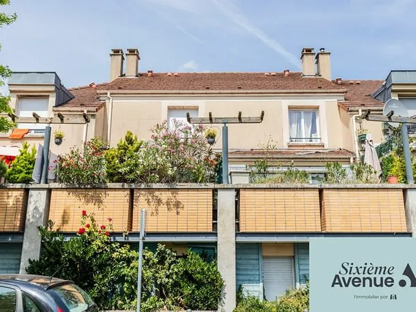 Maison Grigny 4 pièces en triplex de 86.39 m2 et 123.61 au sol.