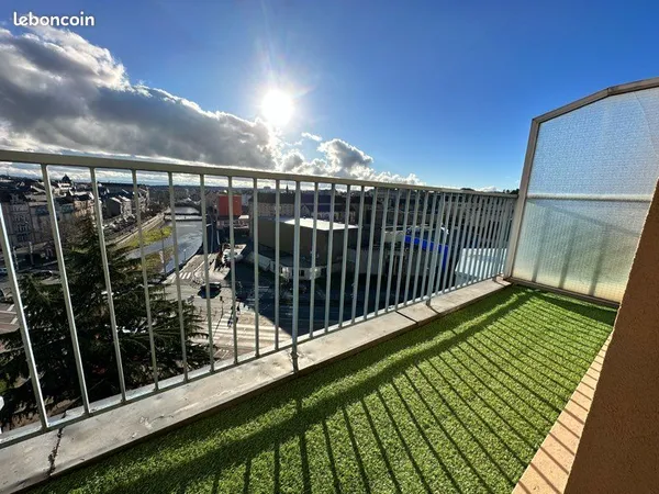 À louer Studio avec Balcon et vue incroyable